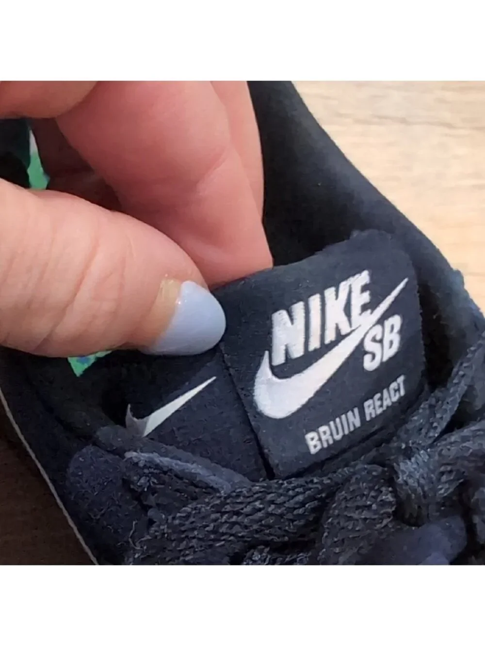 Nike Bruin React Dark Obsidian Blue Sneakers